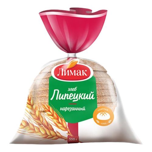 Хлеб Лимак Липецкий ржано-пшеничный в нарезке 550 г