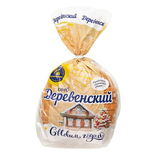 Хлеб Самарский хлебозавод №5 Деревенский пшеничный в нарезке 500 г
