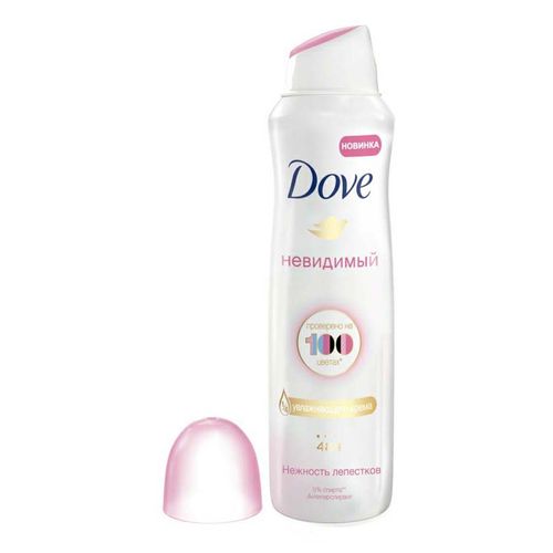 Дезодорант-антиперспирант спрей Dove Невидимый Нежность лепестков ...