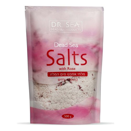Соль для ванны Dr. Sea Мертвого моря с лепестками роз 500 г