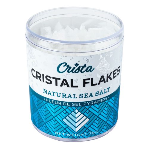 Соль морская Crista пищевая садочная натуральная пирамидки 70 г