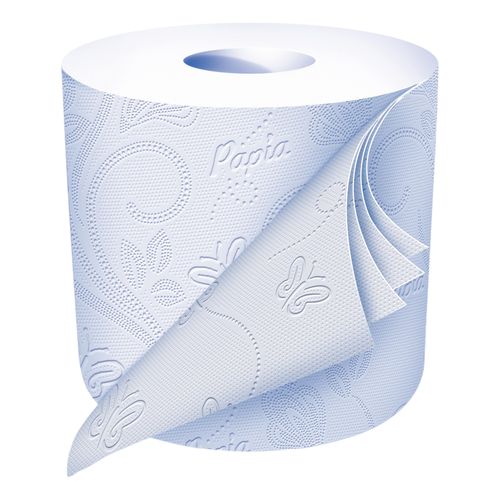 Туалетная бумага Papia Delux Dolce Vita 4 слоя 8 рулонов