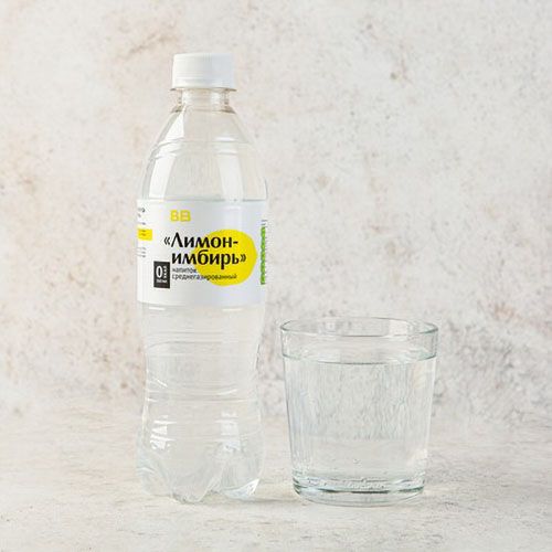 Газированный напиток ВкусВилл Лимон-Имбирь 500 мл