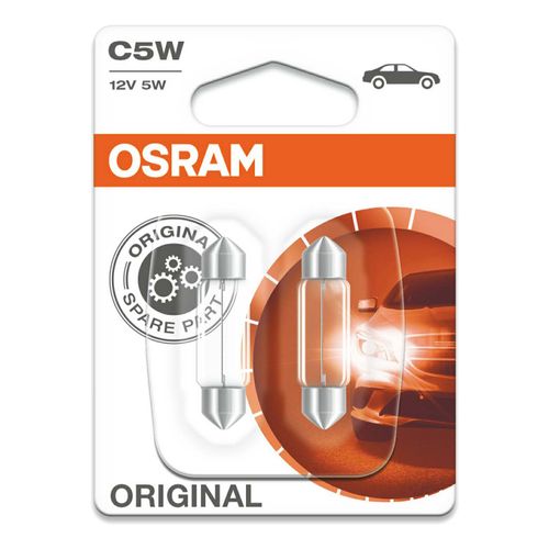 Автолампа Osram ORIGINAL C5W SV8.5-8 5W 6418-02B накаливания 1 шт