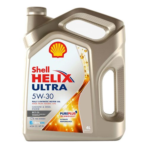 Масло моторное Shell Helix Ultra 5W-40 синтетическое 4 + 1 л