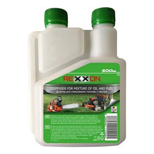 Дозатор смеси Rexxon 4-40-2-1-1 0,5 л для смешивания топлива с маслом