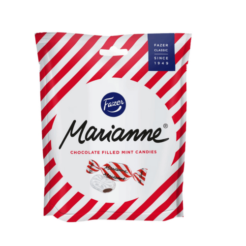 Карамельные конфеты Fazer Marianne со вкусом мяты и шоколада 220 г