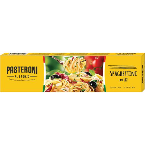 Макаронные изделия Pasteroni № 112 Spaghettini Спагеттини 450 г