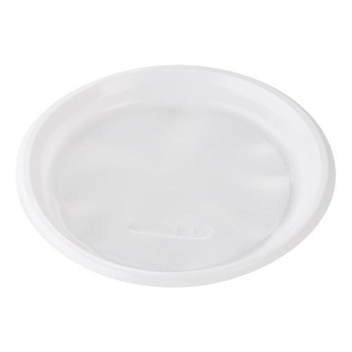 Тарелки одноразовые Metro Professional пластиковые белые d 22 см 100 шт