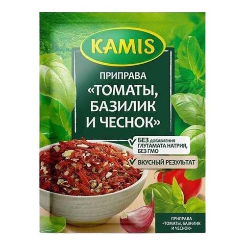 Приправа Kamis томаты базилик чеснок 15 г