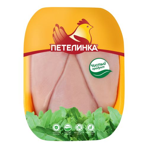 Филе куриное без кожи Петелинка Большое охлажденное ~800 г
