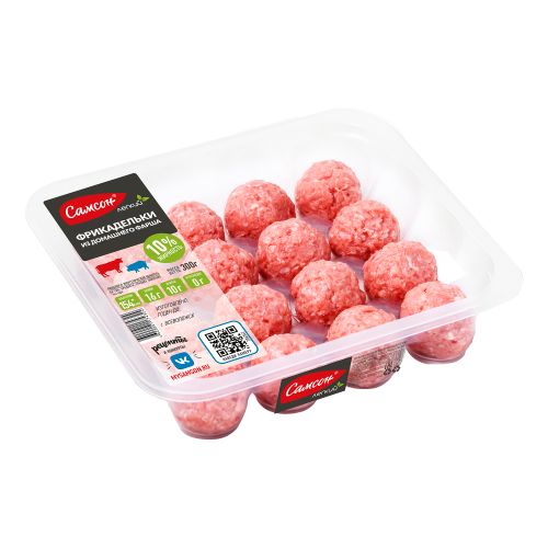 Фрикадельки свино-говяжьи Самсон Meatballs охлажденные 300 г