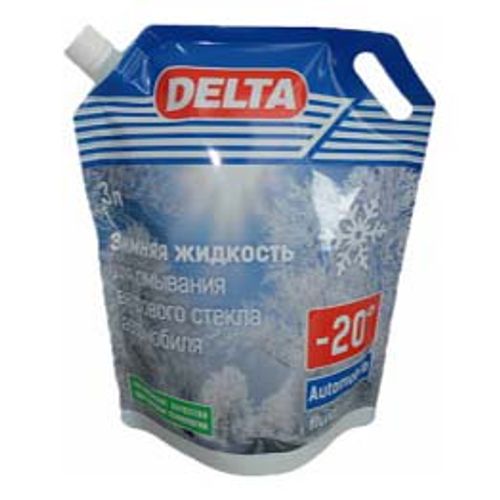 Жидкость для стеклоомывателя Delta зимняя до -20°C 3 л