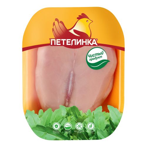 Грудка цыпленка-бройлера филе Петелинка охлажденная ~1 кг