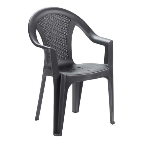Кресло Progarden Ischia 54 х 56 х 81 см черное