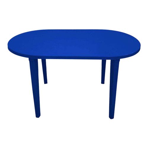 Стол обеденный Стандарт Пластик Групп разборный 140 х 80 х 71 см синий