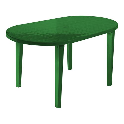 Стол обеденный Стандарт Пластик Групп разборный 140 х 80 х 71 см зеленый