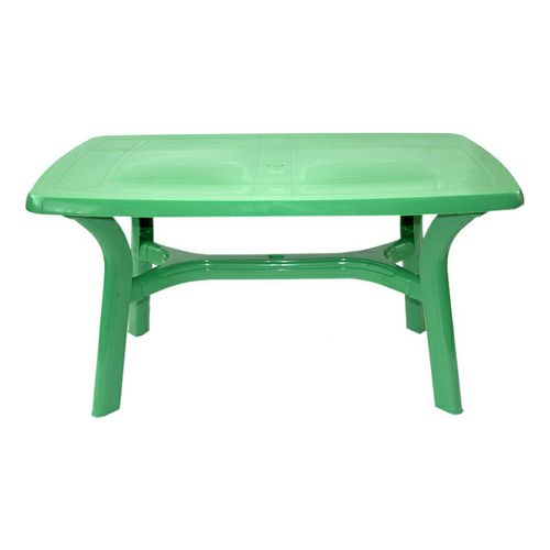 Стол обеденный Стандарт Пластик Групп Премиум разборный 140 х 85 х 73 см зеленый