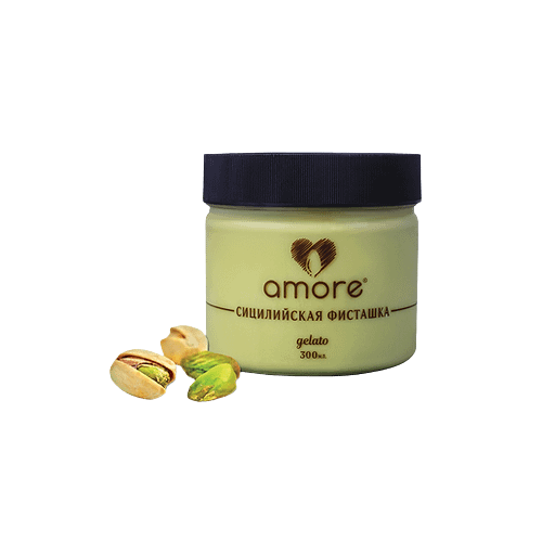 Мороженое молочное Amore Сицилийская фисташка 280 г - купить с ...
