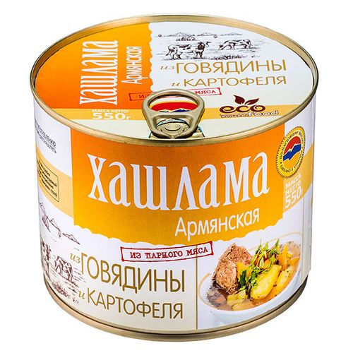 Хашлама EcoFood Armenia Армянская из говядины и картофеля 550 г