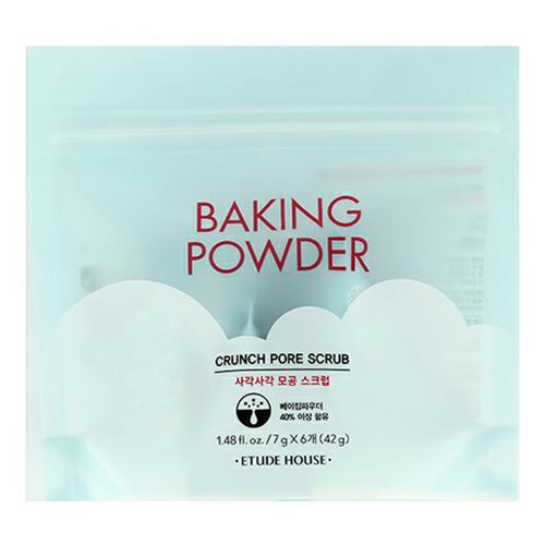 Скраб для лица Etude House Baking powder 2 в 1 очищающий 6 шт х 7 г