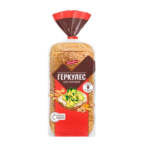 Хлеб Хлебный Дом Геркулес пшеничный в нарезке 500 г