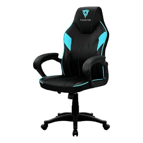 Игровое кресло ThunderX3 черно-голубое