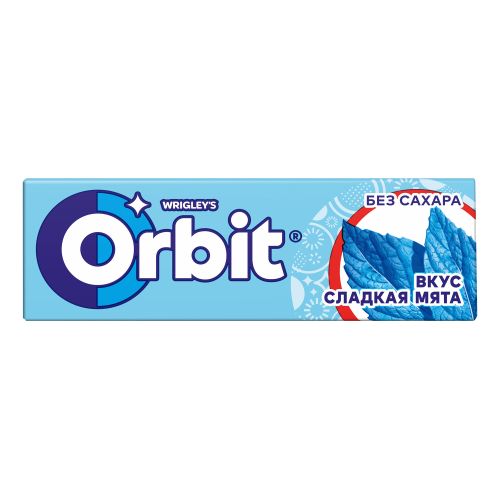Жевательная резинка Orbit сладкая мята 13,6 г