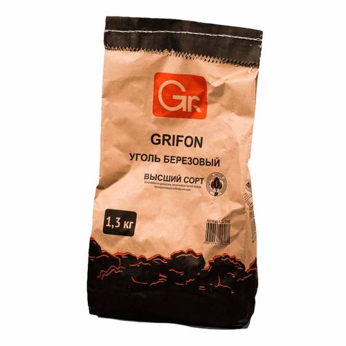 Уголь Grifon березовый 1,3 кг