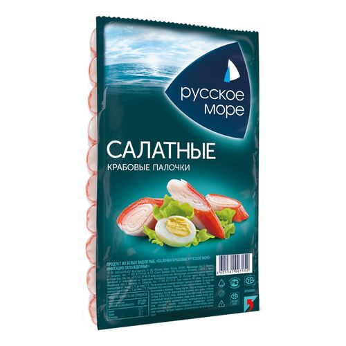 Крабовые палочки Русское Море салатные охлажденные 200 г