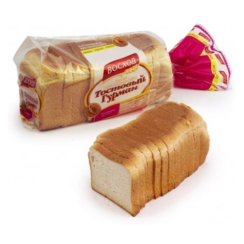 Хлеб Восход Тостовый Гурман пшеничный в нарезке 350 г