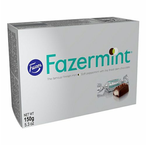 Конфеты шоколадные Fazermint со вкусом мяты 150 г