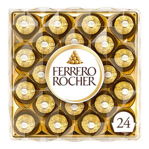 Конфеты шоколадные Ferrero Rocher хрустящие с лесным орехом 300 г