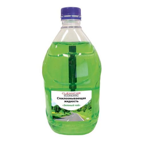 Жидкость для стеклоомывателя Cleancar летняя чай NI 4 л