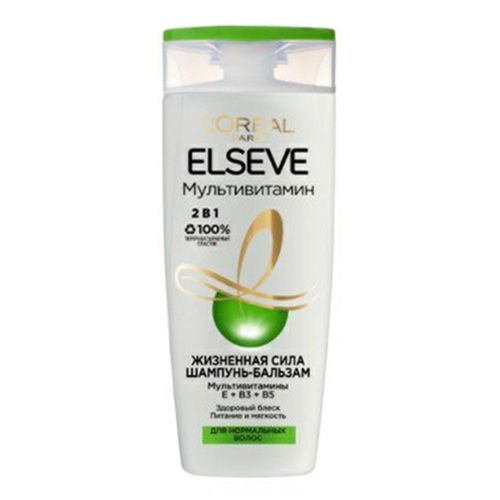 Шампунь-бальзам L'Oreal Paris Elseve Мультивитаминный 2 в 1 для ...