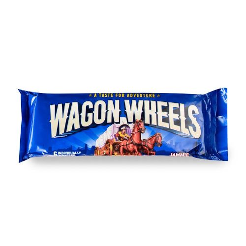 Печенье Wagon Wheels с суфле и джемом в глазури 216 г