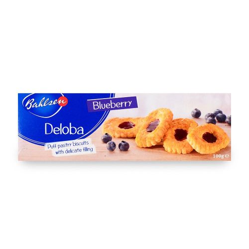Печенье Bahlsen Deloba Blueberry с черникой 100 г