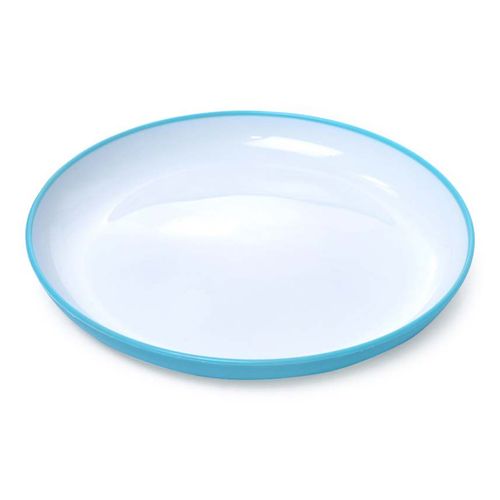 Тарелка десертная Fissman 20 см голубая