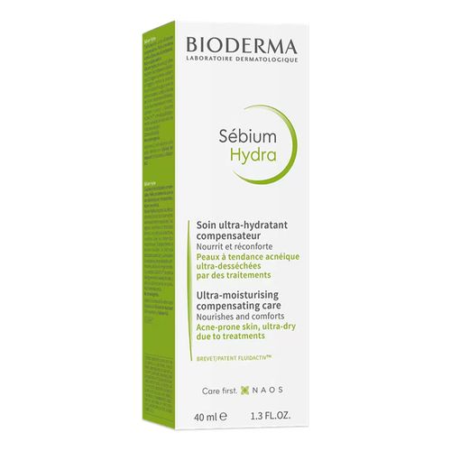 Крем для лица Bioderma Sebium Hydra увлажняющий для пересушенной воспаленной кожи 40 мл