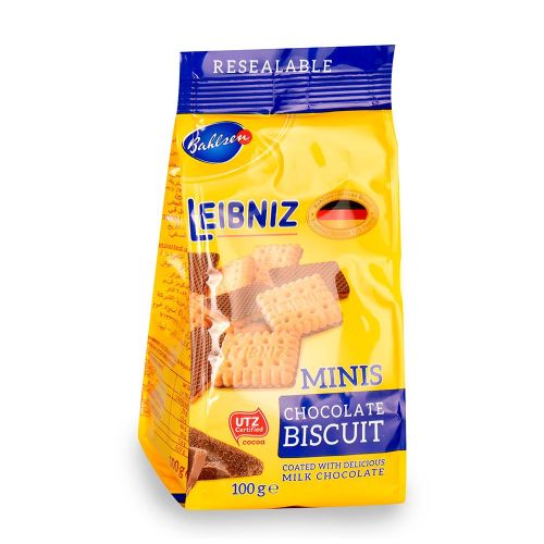 Печенье Leibniz сливочное в шоколаде 100 г