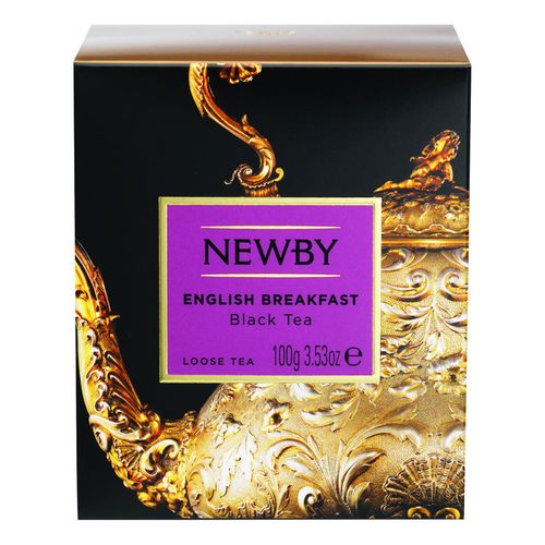 Чай черный Newby English Breakfast листовой 100 г