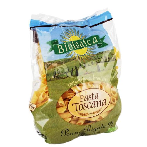 Макаронные изделия Pasta Toscana Био Пенне ригате 500 г