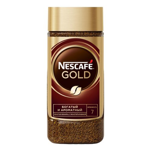 Кофе Nescafe Gold растворимый 190 г