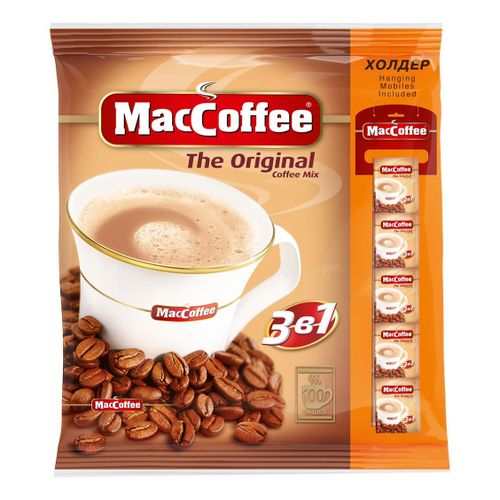 Кофе MacCoffee The Original 3 в 1 растворимый 20 г х 100 шт