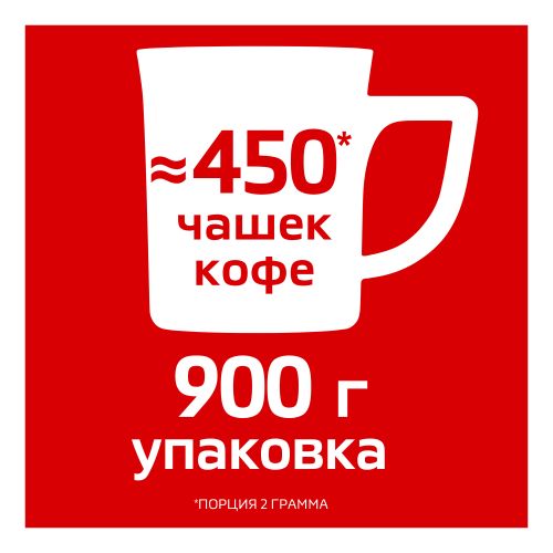 Кофе Nescafe Classic растворимый с молотой арабикой 900 г +20% бесплатно