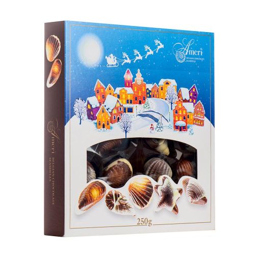 Шоколадные конфеты Ameri с начинкой пралине 250 г
