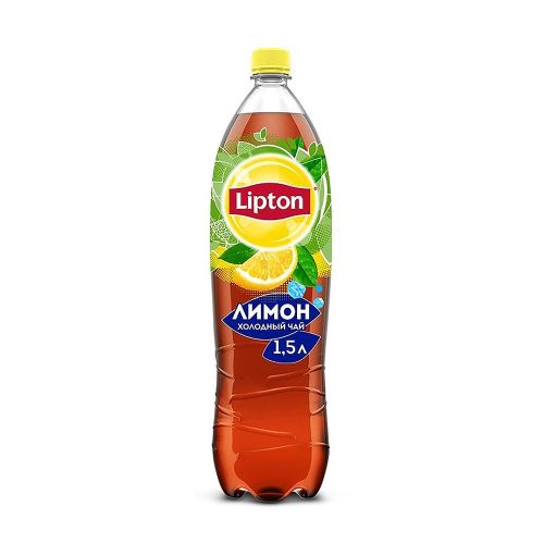 Холодный чай Lipton лимон 1,5 л