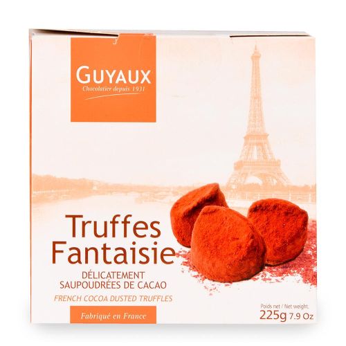 Шоколадные трюфели традиционные "Фантазия" Guyaux 225 г, Франция