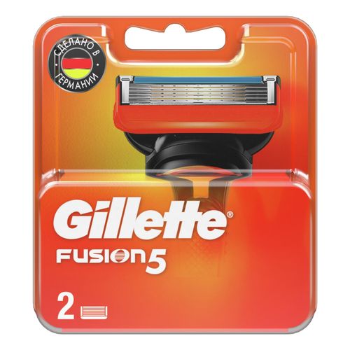 Кассеты Gillette Fusion 5 5 лезвий 2 шт