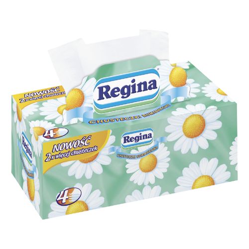 Салфетки бумажные Regina Ромашка ароматизированные 4 слоя 110 шт